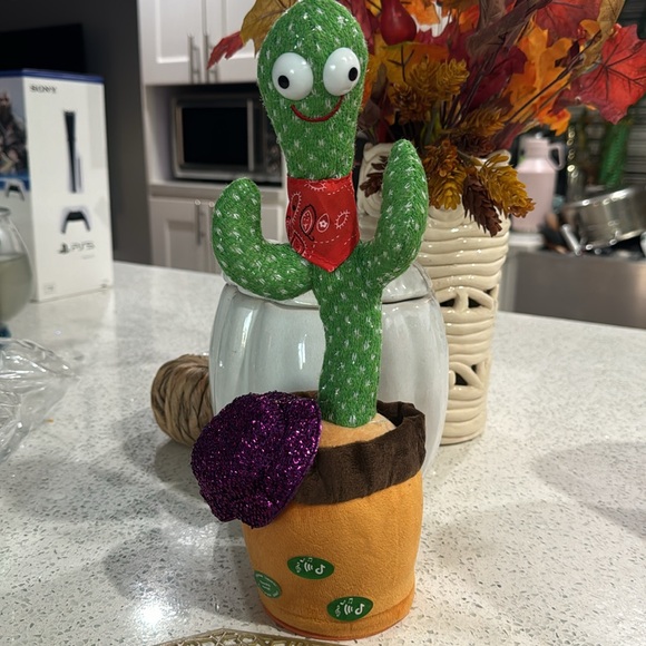 💚Dancing, Record & Talking Cactus Plush Toy - Picture 14 of 14